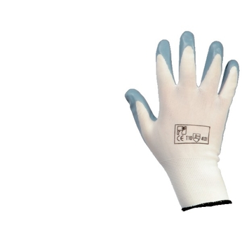 Gants nylon enduits paume nitrile