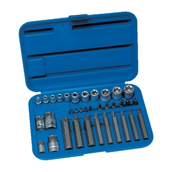 Jeu 35 pièces T Profils à trou + Coffret