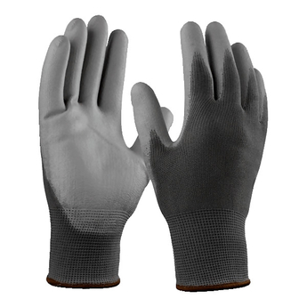 Gants enduits PU gris