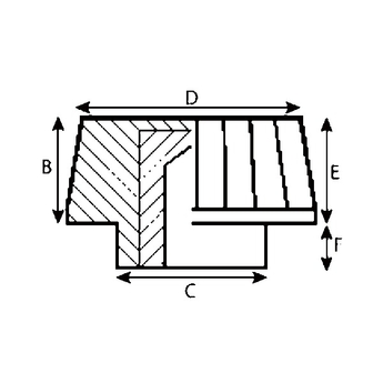 Boutons moletés - Nylon