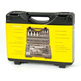 ﻿Coffret douilles 94 pièces - 1/4" et 1/2"