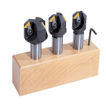 Jeu de fraises mecaclamp 45°