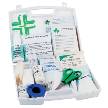 Coffret de secours "bâtiment" 4/6 personnes