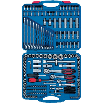 Coffret super pro 215 pièces - 1/4", 1/2" et 3/8"
