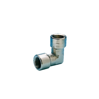 Coude en L femelle - femelle 1/4” - 2 pièces
