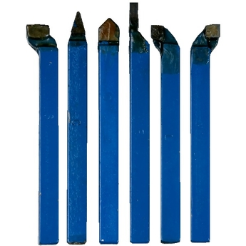 Coffrets de 6 outils de tour carbure brasé