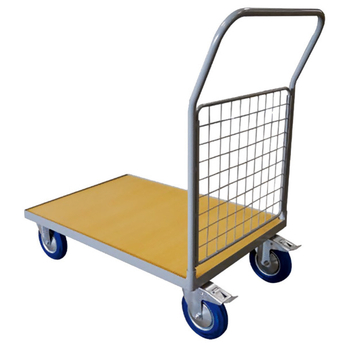 Chariot plateforme avec cage - cap. 500 Kg