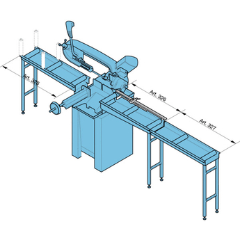 Accessoires pour scies à ruban série industrie