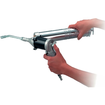 Pistolet de graissage pneumatique orientable